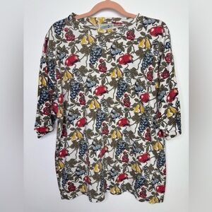Runaway Bay Fruit Printed Tee T-Shirt Women’s Size M to L Vintage 80’s
